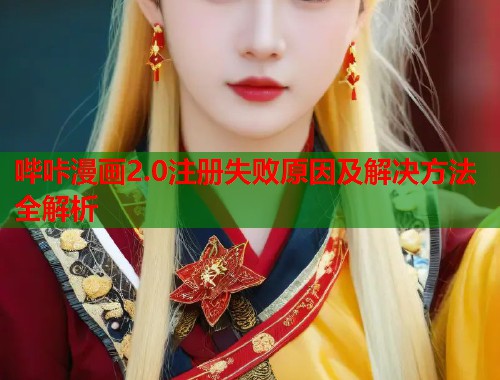 哔咔漫画2.0注册失败原因及解决方法全解析