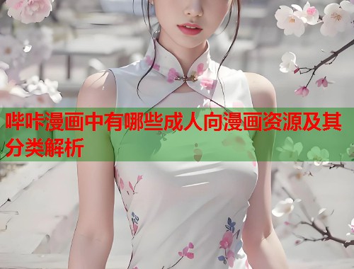 哔咔漫画中有哪些成人向漫画资源及其分类解析