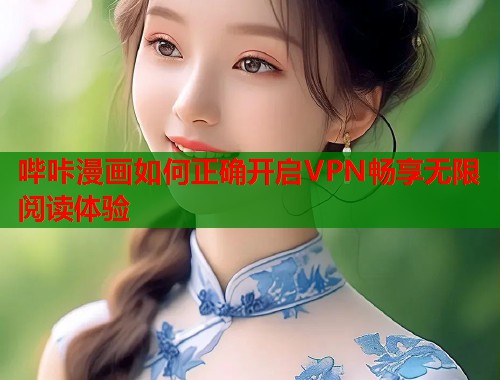 哔咔漫画如何正确开启VPN畅享无限阅读体验