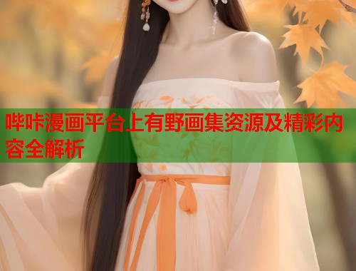 哔咔漫画平台上有野画集资源及精彩内容全解析
