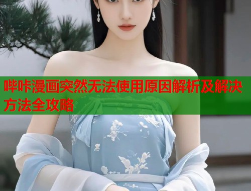 哔咔漫画突然无法使用原因解析及解决方法全攻略 哔咔漫画突然无法使用原因解析及解决方法全攻略